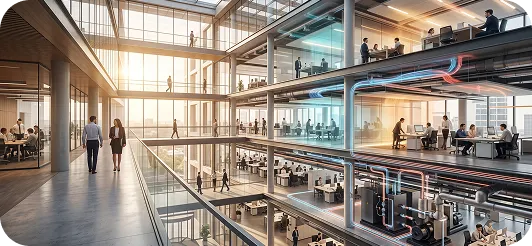Modern Building Architecture overlay